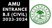 Amu Entrance B.E (Civil)2023-2024