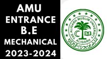 Amu Entrance B.E (Mechanical)2023-2024