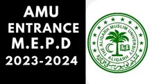 Amu Entrance M.E.P.D 2023-2024