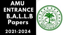 Amu Entrance B.A.L.L.B 2021-2024