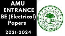 Amu Entrance B.E (Electrical) 2021-2024