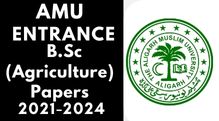 Amu Entrance B.S.C Agriculture 2021-2024