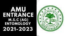 AMU Entrance M.S.C (AG) Entomology 2021-2024