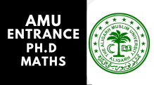 Amu Ph.D Maths Paper